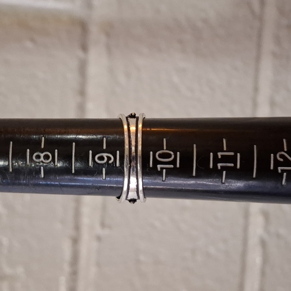 New Dichroic Glass 925 Silver Ring. - Picture 13 of 13